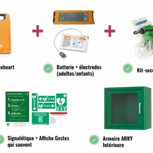 Pack DAE Mindray C1 en intérieur