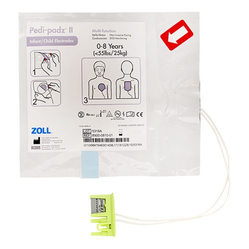 Électrodes Pédiatriques ZOLL AED +