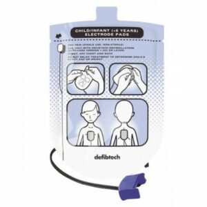 Électrodes pédiatriques Defibtech Lifeline ACV