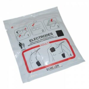 Électrodes Adultes Schiller Fred PA1 électrodes défibrillateurs schiller - achat électrodes défibrillateurs schiller
