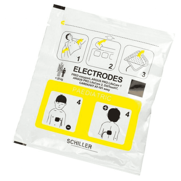 Électrodes pédiatriques Schiller Fred Easy / Skity
