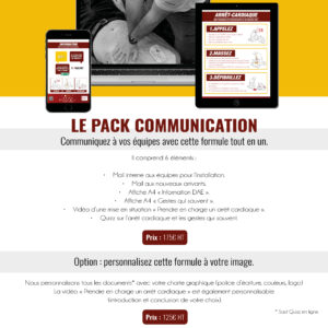 Visuel marketing com Pack communication interne vf