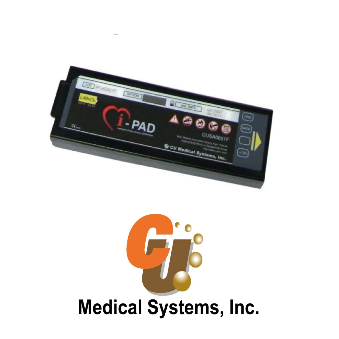 CU MEDICAL batterie défibrillateur