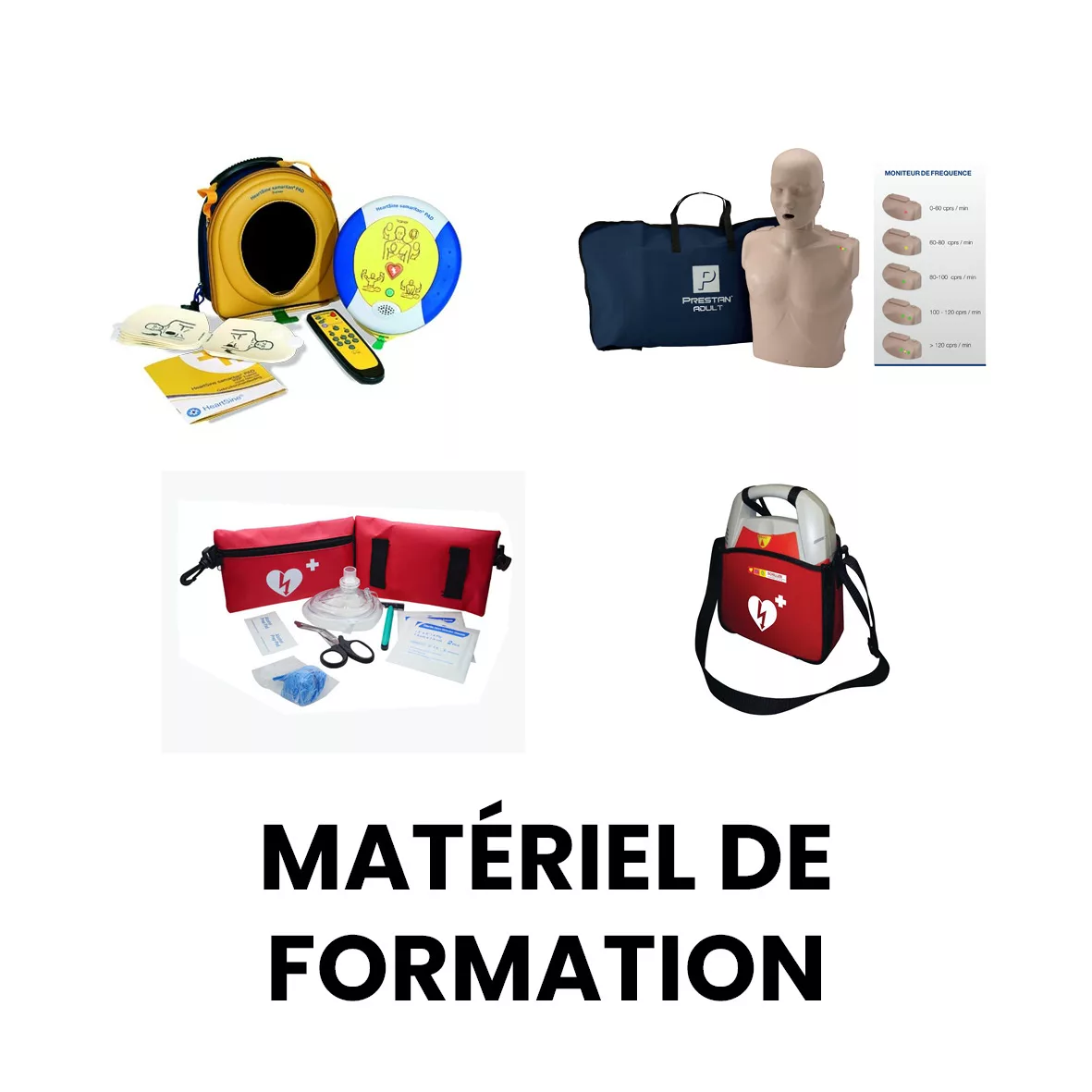 Matériel de formation accessoires défibrillateur