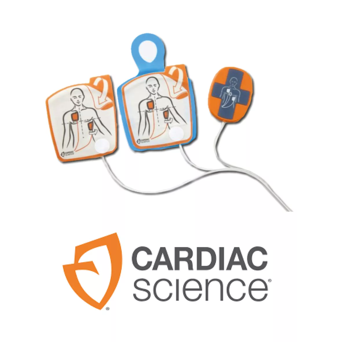 électrodes cardiac science site