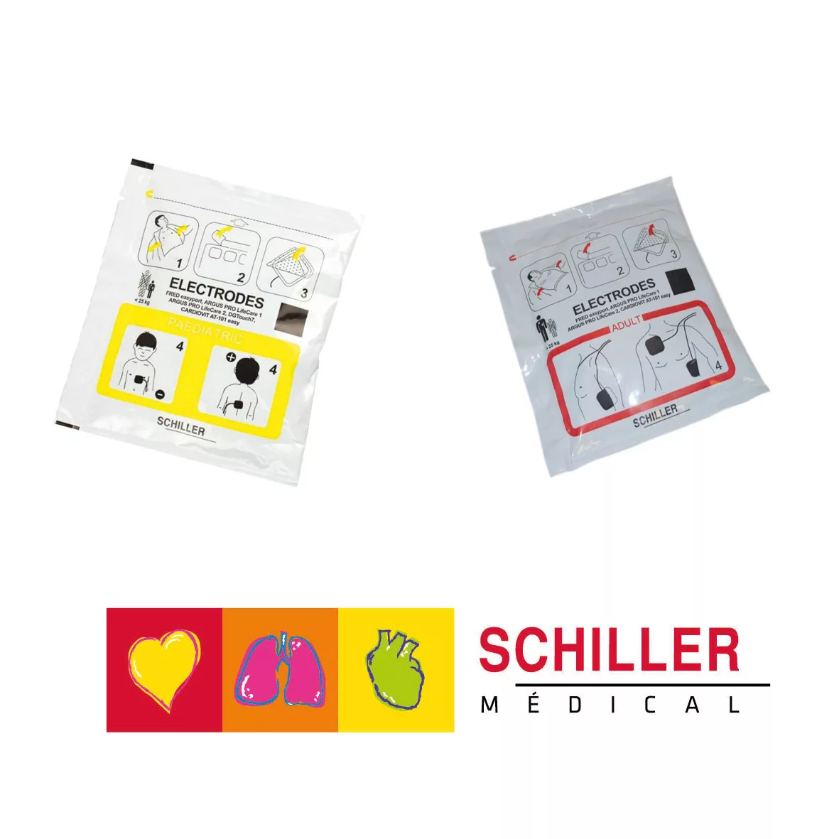 électrodes schiller site